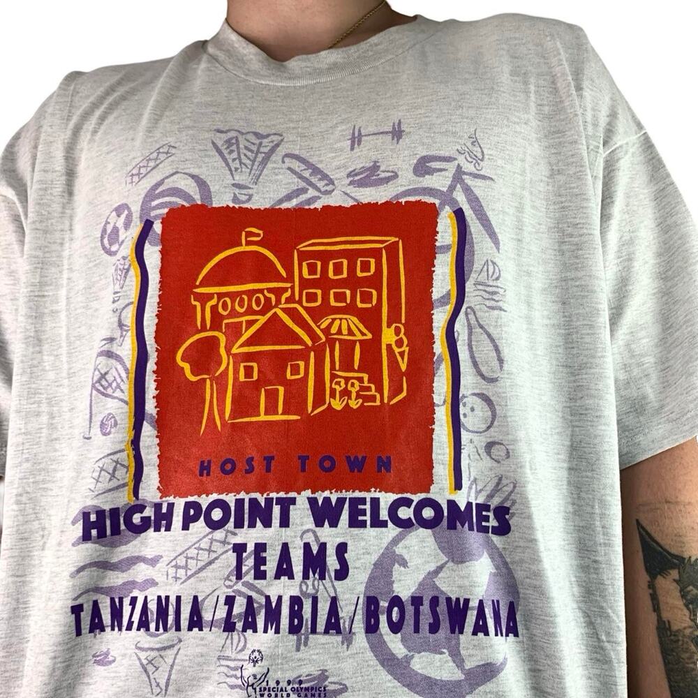 Vintage 90s Special Olympics Graphic T-shirt
